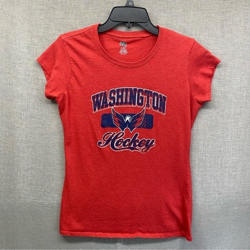 NHL Washington Capitals Graphic T-shirt Red Girls (Teen) Size | L